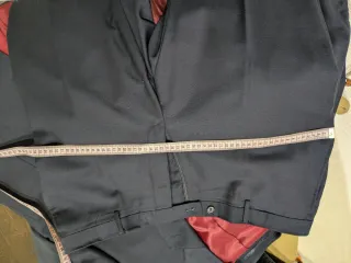 Traje de caballero azul marino talla 58