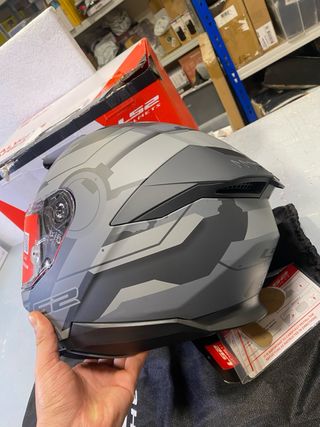 Capacete Integral LS2 FF808 Stream II Shadow Cinza