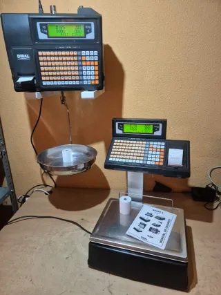 2 Básculas DIBAL con ticket y garantía