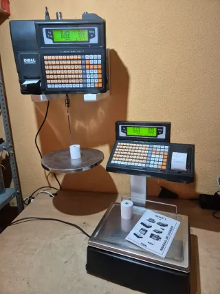 2 Básculas DIBAL con ticket y garantía