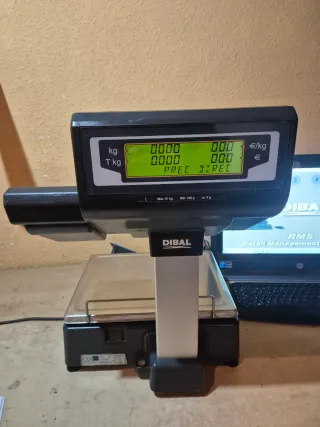2 Básculas DIBAL con ticket y garantía