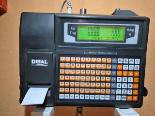 2 Básculas DIBAL con ticket y garantía