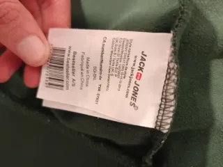 Felpa Jack & Jones verde y azul