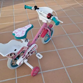 Bicicleta infantil Minnie 12 pulgadas