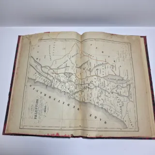 Libro Antico 1865 Atlante Geografico 25 Carte