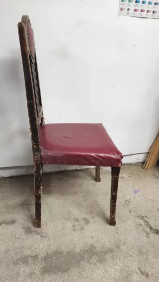 Silla antigua teatro Calderón