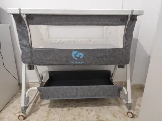 Minicuna colecho gris