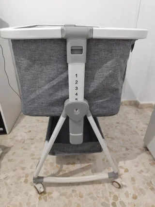 Minicuna colecho gris