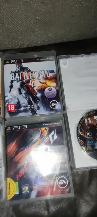 Lote 7 juegos PS3: Battlefield, GT6, NFS