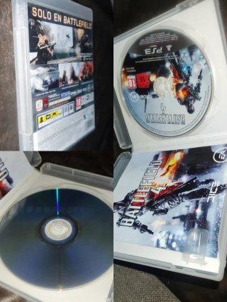 Lote 4 juegos PS3: Battlefield, gta