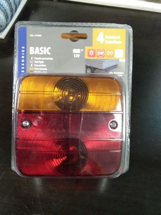 Pilotos Traseros Remolque 12V c/luz matricula