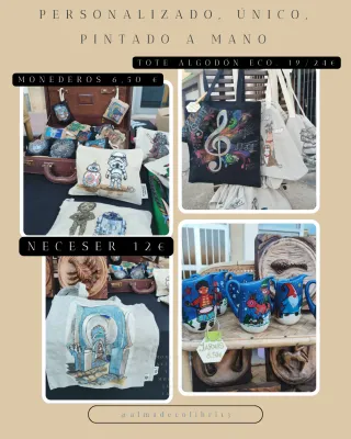 Regalos pintados a mano personalizados.piezas unic