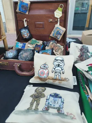 Regalos pintados a mano personalizados.piezas unic