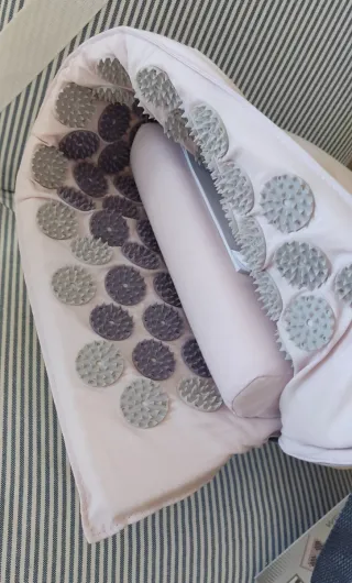 Esterilla y cojín de acupresión