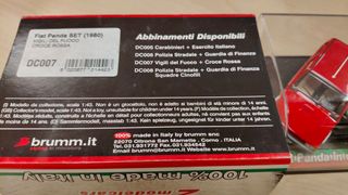Set 2 Fiat Panda Brumm in Divisa