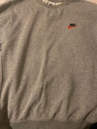 Sudadera Nike Gris Talla XS2