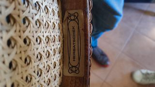 Set 2 Sillas Thonet N°18 Madera y Ratán