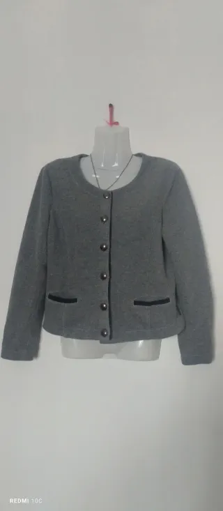 Cardigan Armani Jeans Grigio Donna