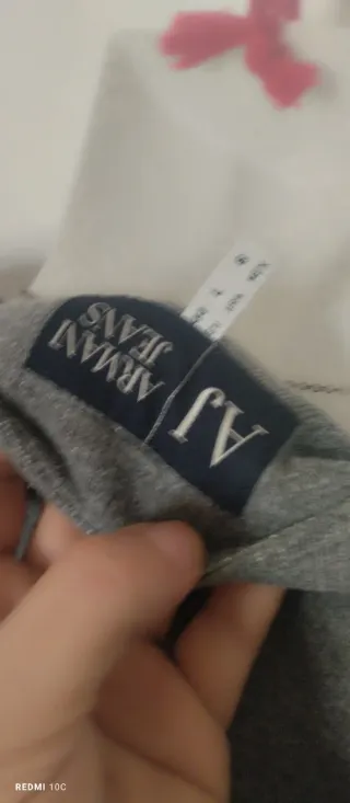 Cardigan Armani Jeans Grigio Donna