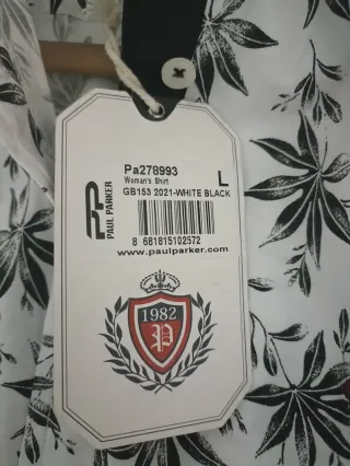 Camisa Paul Parker Estampada Hombre.