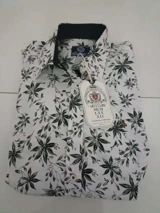 Camisa Paul Parker Estampada Hombre.