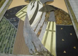 Set di 2 quadri moderni Meninas