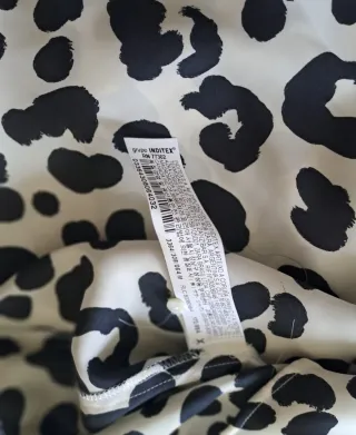 Blusa Estampada Leopardo Talla M