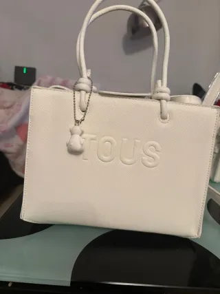 Bolso Tous Blanco con Charm Oso varios modelo