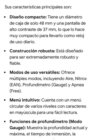 Ordenador CRESSI NEON Azul