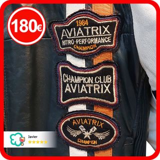 Chaqueta Cuero Aviador