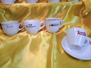 Tazzine caffè pubblicitarie