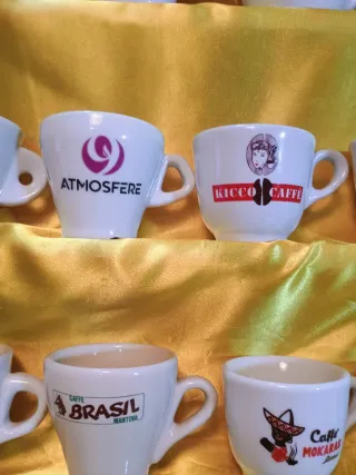 Tazzine caffè pubblicitarie