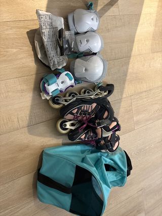 Patines y Protecciones Talla 35-38