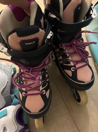 Patines y Protecciones Talla 35-38