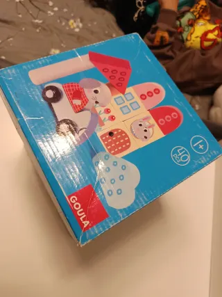 Bloques de construcción de madera Goula