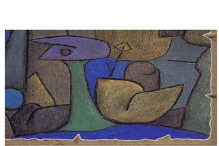 Paul Klee Underwater garden Stampa su MDF 30x45