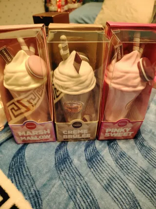 Set 3 Perfumes Yummy! Marsh Mallow, Crème Brûlée,