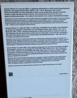 iPhone 11 128GB Nero