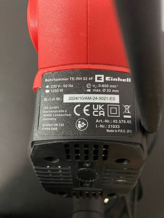 Martillo Einhell TE-RH 32 4F 1250W SDS-Plus