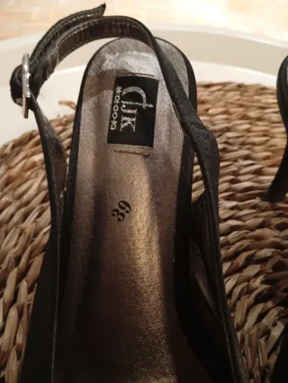 Sandalias Negras Talla 39