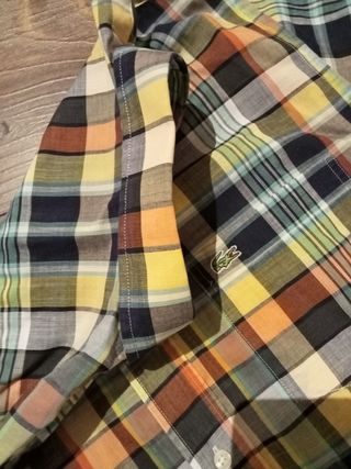 Camicia Lacoste a quadri taglia L