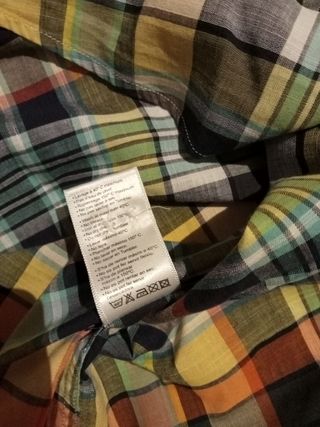 Camicia Lacoste a quadri taglia L