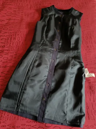 Vestido Pichi Tintoretto Azul Talla 38