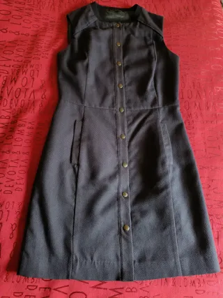 Vestido Pichi Tintoretto Azul Talla 38