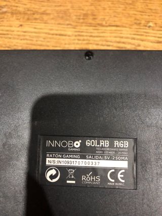 Teclado INNOBO Gaming RGB Negro