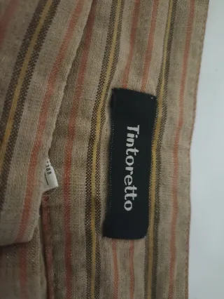 Pantalones Tintoretto Rayas Beige/Marrón