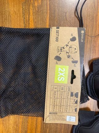 Protecciones Oxelo Set 100 Talla 2XS