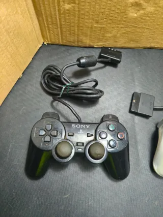 Lote 2 mandos Sony para PS2