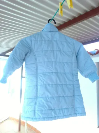 Abrigo niña azul