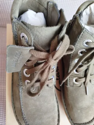 Botines Clarks Piel Verde